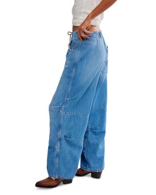 Logan Cinched Cargo Jeans in Harper