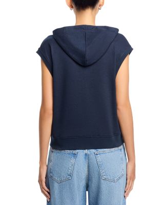 Full Zip Sleeveless Hoodie