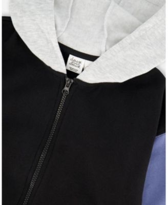 Boys' Full Zip Hooded Fleece Jacket - Little Kid