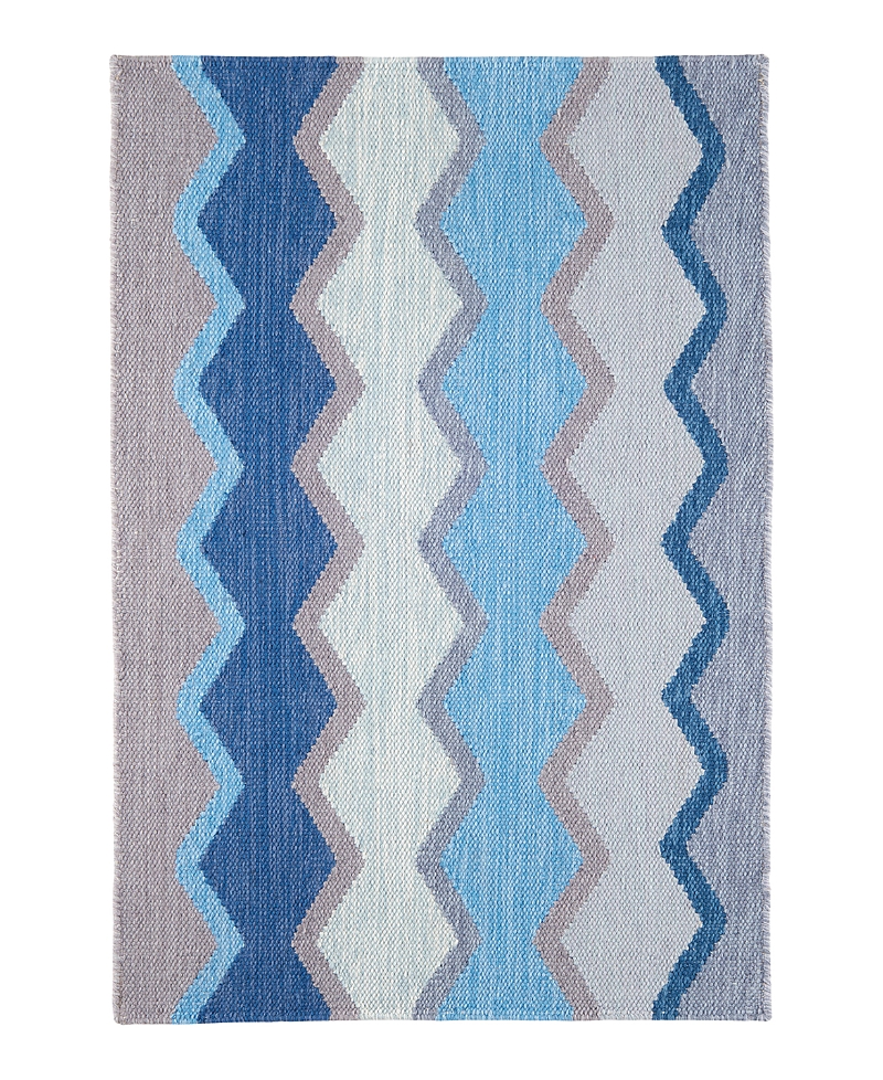 Dash & Albert By Annie Selke Dash Albert By Annie Selke Safety Net Indoor/outdoor Da1946 Area Rug, 2'0x3'0 In Blue