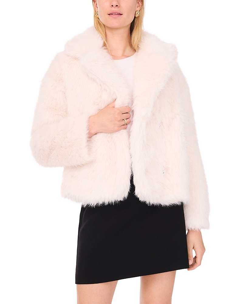 1.state Faux Fur Jacket In White