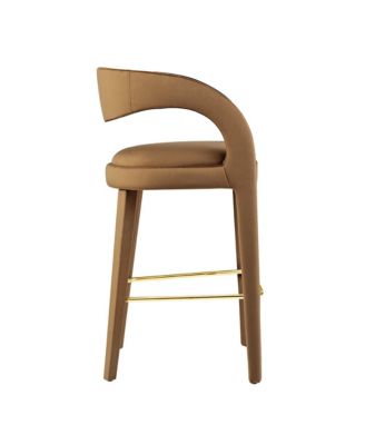 Pinnacle Performance Velvet Bar Stool, Set of 2