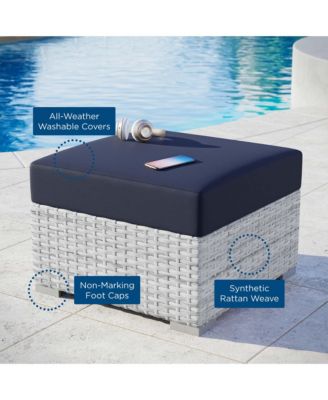 Convene Outdoor Patio Ottoman