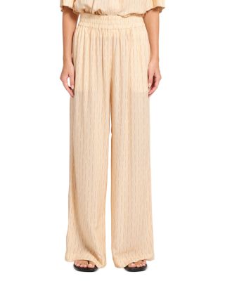 Short Sleeve Shirt & Wide Leg Pant