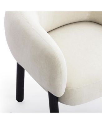Foxy Performance Textured Fabric Accent Chair