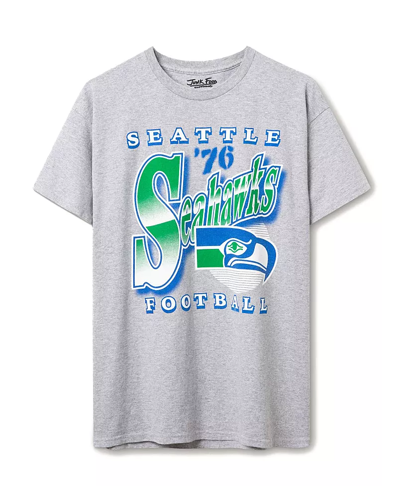 Junk Food Clothing Unisex Nfl Seattle Seahawks Bootleg Flea Market Tee