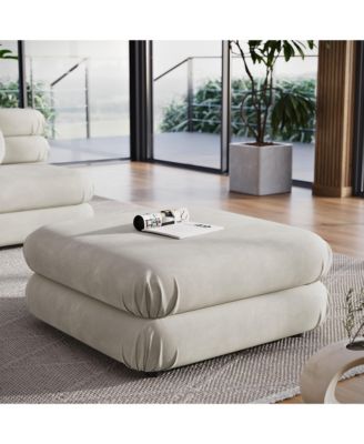 Jubilee Modular Performance Velvet Ottoman