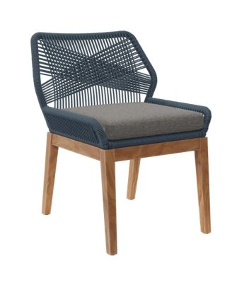 Wellspring Outdoor Patio Teak Wood Dining Chair