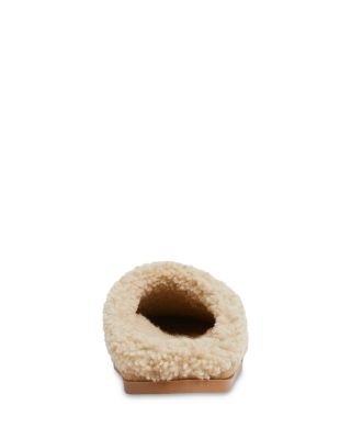 Women's Horsebit Shearling Mules