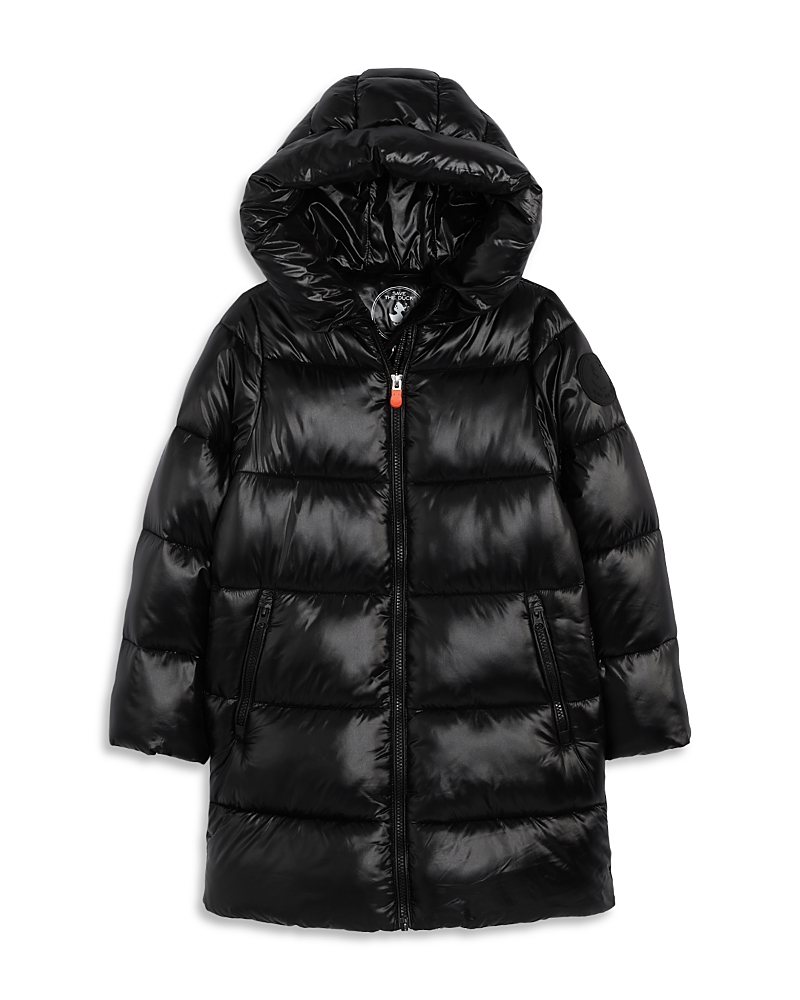 Save The Duck Girls' Millie Puffer Coat - Little Kid, Big Kid In Black