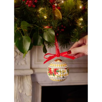 Parterre Poinsettia Bauble