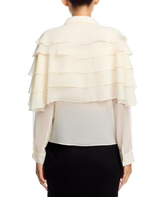 Tiered Ruffle Blouse