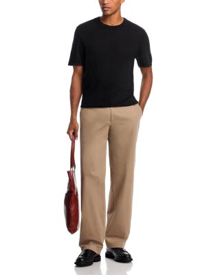 Relaxed Fit Brushed Chinos