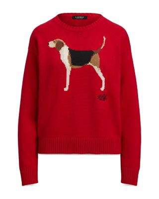 Intarsia Knit Dog Sweater