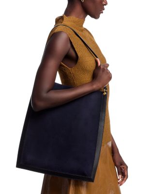 Penny Suede & Leather Tote