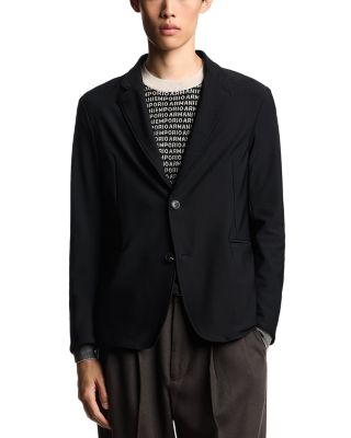 Regular Fit Technical Jersey Blazer