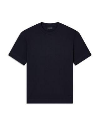 Textured Cotton Jacquard Tee