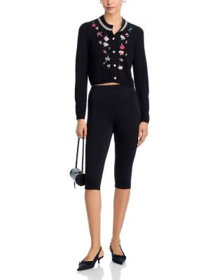 Tumbling Carnation Wool Blend Cardigan