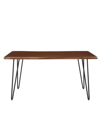 Ardor 60" Live Edge Acacia Wood Acacia Wood Dining Table