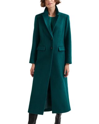 Lydia Long Wool Blend Coat