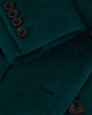 Lydia Long Wool Blend Coat