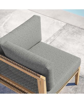 Clearwater Outdoor Patio Teak Wood Corner Chair