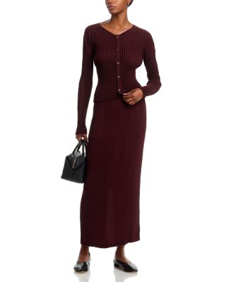 Spongy Cardigan Sweater