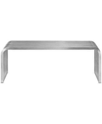 Pipe 47" Stainless Steel Bench
