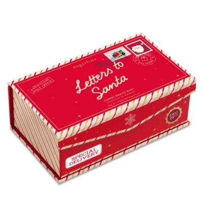 Letters to Santa Candy Bento Box, Set of 2