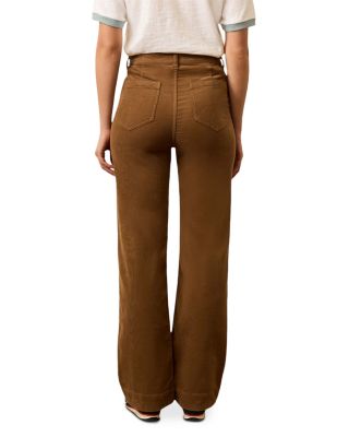 Stretch Terry Cord Patch Pocket Pants