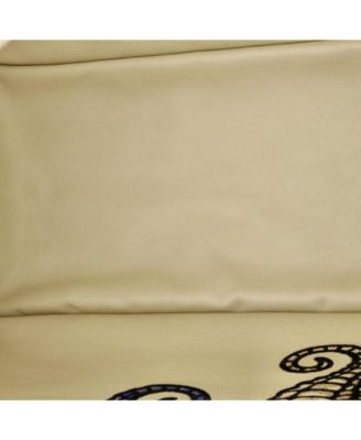 PM Anjou Reversible Tote Embroidered Coated Canvas