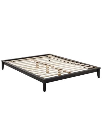 Lodge Wood Platform Bed Frame