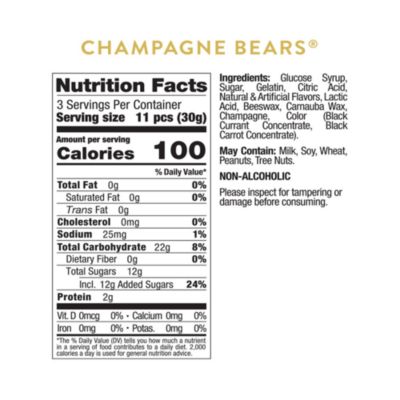 Champagne Bears, 4 Cubes
