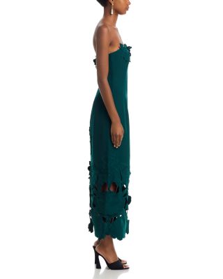 Rayna Appliqué Bustier Maxi Dress - Exclusive