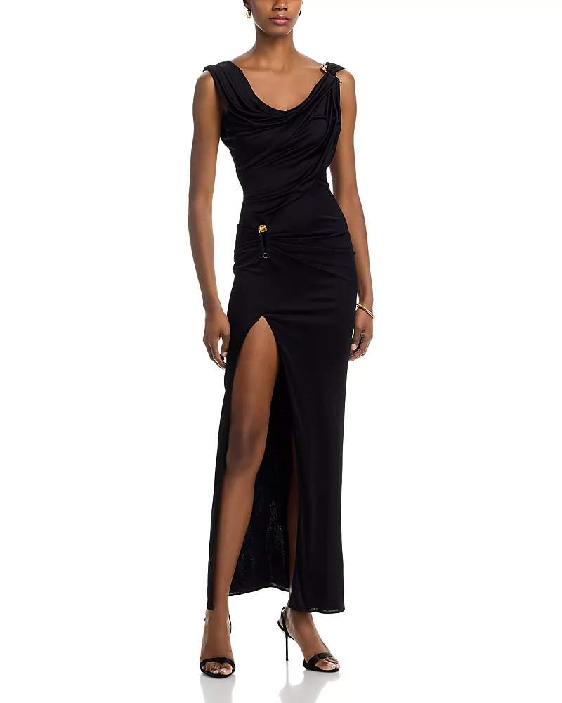 Versace Liquid Maxi Dress