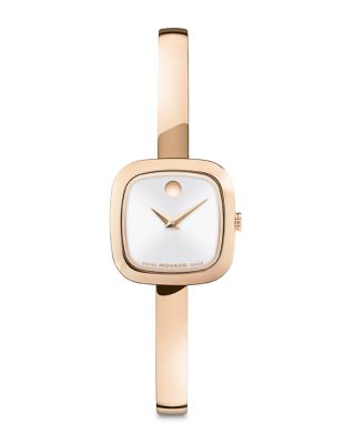 Museum Bangle Bracelet Watch, 22mm x 22mm