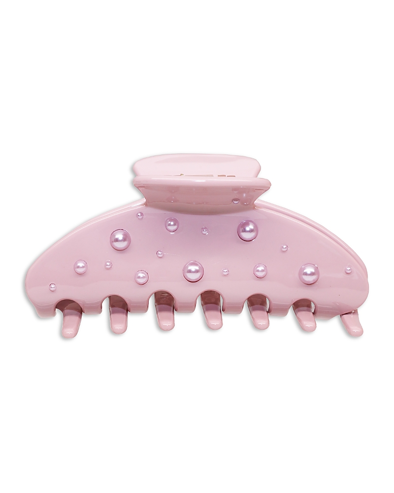 Emi Jay Big Effing Hair Clip In Pink Pearl In Pink