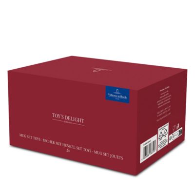 Toy's Delight Mugs, Set of 2