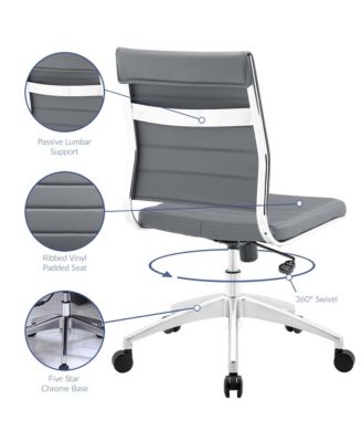 Jive Armless Mid Back Office Chair