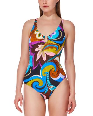New Coverage U Wire One Piece Swimsuit