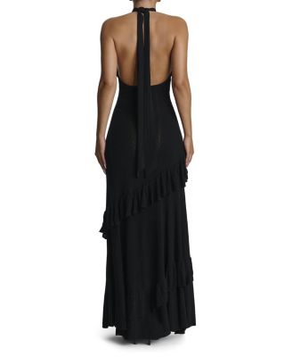 Knit Sleeveless Flare Maxi Dress
