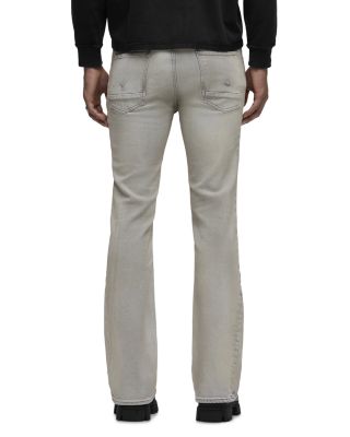 Walker Kick Flare Bootcut Jeans in Chalk Mist