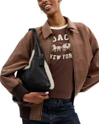 Brooklyn 28 Shearling Shoulder Bag