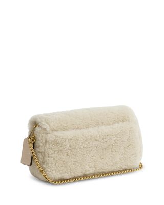 Tabby 19 Shearling Chain Crossbody