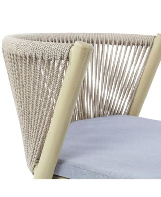 Layson Aluminum Lower Shelf 3-Piece Outdoor Dining Table Set