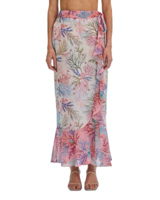 Seaweed Beach Cover Up Maxi Skirt