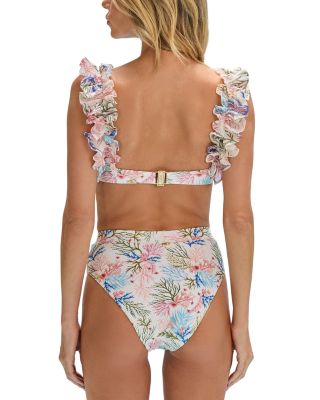 Seaweed Flutter Bikini Top