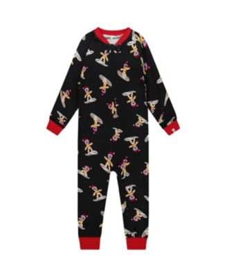  Boys' Organic Cotton Interlock One-Piece Pajama - Little Kid