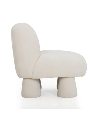 Stomp Upcycled Chenille Accent Chair