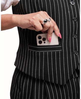 The Empower Pinstripe Vest